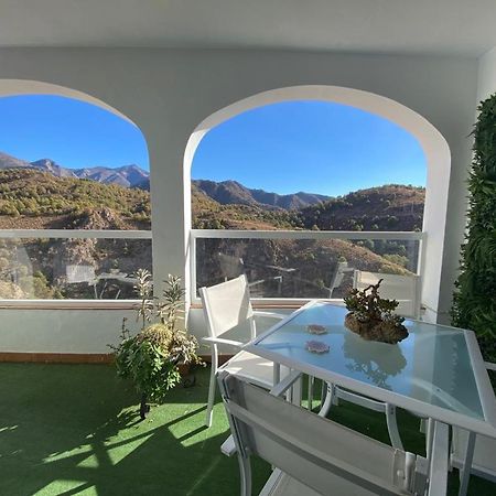 Ferienwohnung Mirador De La Axarquia Frigiliana Exterior foto